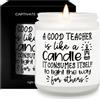 Homorro Regalo Donna Candele Profumate Compleanno Uomo Maestra Cera Di Soia Candela Profumata Regali Maestre Fine Anno Collega Grazie Lavanda Candeline Decorative