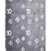 JynxtoyZeal Coperta di Calcio Coperta pile Bambino Morbida Plaid che si Illumina al Buio Coperte Natalizie per Bambino Regalo Pisolone Coperte adatto a Tutte le Stagioni (Calcio, 100x150 cm)
