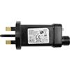 Tiardey Spina trasformatore Driver LED 24V con Adattatore di Alimentazione IP44 per luci Lampeggianti