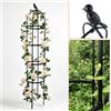 CHEOAR Obelisco da Giardino 175 CM per Piante Rampicanti | Griglia di Supporto Metallica da 6FT per Interni/Esterni, Ortaggi e Frutta