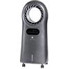 MACOM Enjoy & Relax 989 Bladeless Breeze Raffrescatore Evaporativo Senza Pale, Grigio, Portata 10 m3/Minut