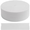 Aerzetix - C67540 - Banda Elastica Piatta Intrecciato 10 Metri - Larghezza 35mm - in Poliestere + Lattice - Colore Bianco