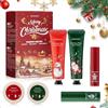 TaimeiMao 6 Set Crema Mani Donna Regalo, 2 Mini Creme Mani Natale+2 Balsamo Labbra+2 Crema per i Piedi, Idratante per Pelle Secca, Miglior Set Regalo Natale per Familiari e Amici