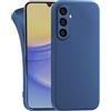 MyGadget Cover per Samsung Galaxy A35 5G - Custodia Protettiva in Silicone Morbido - Case TPU Flessibile - Ultra Protezione Antiurto & Antiscivolo Blu Scuro