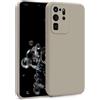 MyGadget Cover per Samsung Galaxy S20 Ultra - Custodia in Silicone Morbido a Doppio Strato - Case con Protezione Fotocamera & Fodera Interna Antigraffio - Grigio