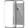 REY Cover in Gel TPU Trasparente per iPhone 5-5S, Ultra Sottile 0,33 mm, Morbido Flessibile, Custodia Silicone
