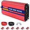 TAGEEBLU 2000w Inverter 12v 220v Onda Pura con Display LCD & EU Presa