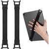 AXFEE 2 Pezzi Cinturino di Sicurezza per 8.7-13 eReaders Tablet, Cinturino da Mano Versatile per eReader, Cinturino da Mano Versatile ad Alta Elasticità Supporto Antiscivolo