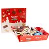 Loacker, Best of Moments Winter 400g, Mix di Bontà a Base di Wafer al Cioccolato in Formato Mini, Idea Regalo per Natale, Party Box con Vassoio, Confezione Regalo con 44 Monoporzioni