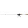 Abu Garcia Max Pro Combinazione canna e mulinello | Mulinello spinning baitcaster per acqua dolce | Sistema di cuscinetti 8+1 | pesca con esche artificiali per predatori | 2000 | 1,98 m | 10-40 g