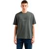 Armani Exchange Uomo Urban Heights, Logo Cornely Logo, vestibilità Normale, Nero, S, Inchiostro Nero, S