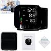 Nzkeuf Misuratore di Pressione da Polso, Misura Pressione da Polso di Portatile con Ampio Display LCD BP, Misurazione precisa della e Rilevamento di aritmie, Lettura Vocale e Memorizzazione
