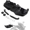 IUVWISN Paramani per moto Deflettori Parabrezza Protezione ABS per NC700X 750X CB650F CTX700 2014-2018 DCT NC750S 2013-2023 (Nero)