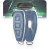 LELNOOS Cover Chiave Auto, Silicone Custodia Chiave Protettiva Copri Chiavi per Ford Focus MK3 MK4 ST Line Titanium Kuga 3 MK2 Fiesta MK7 MK8 ST Line Puma ST Line X Grand C-Max S-Max Mondeo Ecosport