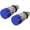 Runfarr Forcella Moto Sfiato Aria,Valvola Spurgo Pressione Forcella Moto-Blu | per WR250F WR450F YZ250F YZ450F SHO.WA/Kayaba M5 0,8MM YZF M5 0,8MM