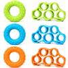 Xiciki 6 Pz Mano Grip Bodybuilding Anteriore Braccio, Esercitore Dito, Muschiatore a Mano Grip Anelli Rotondi, Rinforzo presa nastro barella dito Esercizio