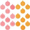 Tuofang 8pcs Formine per Biscotti Natalizi, 3D Pressable Formine per Biscotti, Stampi Biscotti Natalizi Plastica, per Decorare Biscotto, Dolci, Torta (C