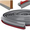 Niuny Guarnizione Battiscopa Profilo per Zoccolo 5M Guarnizione per Battiscopa da Cucina Autoadesivo Guarniziones PVC Per Zoccolo Cucina Striscia di Tenuta Della Porta per Spessore 15mm 16mm 17mm