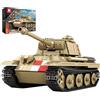 Reobrix Pudel Tank Building Block Set WW2 Military German Tank Model Set