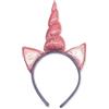 Liontouch - Cerchietto Principessa Unicorno per Ragazze, Taglia Unica | Rosa & Viola con Corno, Orecchie & Dettagli Brillanti | Accessorio per Travestimenti Reali & Giochi di Fiaba