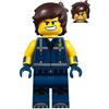 Lego Movie 2 Rex Dangervest Smile / Angry Minifigure Split da 70826 Set (confezionato)