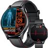 NONGAMX Orologio Smartwatch Uomo con Cardiofrequenzimetro Watch: 1.43 AMOLED Orologi Intelligente con ECG+HRV SpO2 Pressione Sanguigna Sonno Monitoraggio Sport Salute Smart Watches Compatibile iOS e Android