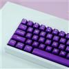 Sumgsn Set di 142 copritasti doubleshot in PBT, profilo SA, viola, compatibili con tastiere meccaniche da 61/64/87/104/108 tasti con switch Cherry MX