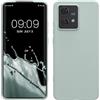 kwmobile Custodia Compatibile con Motorola Edge 40 Neo Cover - Back Case per Smartphone in Silicone TPU - Protezione Gommata - menta freddo