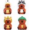 leizhan 4 * 16GB USB Flash Drive Computer External Storage Cute Capybara Design Famiglia Studente Amico Regalo