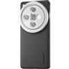 NEEWER Phone Case Protettiva Compatibile con OPPO Find X7 Ultra, Cover in TPU Resistente + PC in Similpelle con Attacchi Lenti 17mm e Adattatore Filtro 67mm per Ricarica Wireless, PA116 Nero + Argento