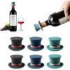 NONE Cappello magico Tappo per bottiglia di vino Sigillo Coperchio in sughero Tappo per bottiglia di vino in silicone Utensili da cucina
