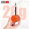 ThinkRider 1 pz ultraleggero 28g camera d'aria bici 700X18 25 28 32 bicicletta da strada materiale TPU pneumatico lunghezza 65mm valvola francese