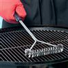 NONE Griglia per barbecue Spazzola per barbecue Strumento pulito Accessori per griglia Setole in acciaio inossidabile Spazzole per pulizia antiaderenti Accessori per barbecue