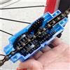 NONE Detergente per catena da bicicletta portatile Spazzole per bici Scrubber Strumento di lavaggio Kit di pulizia per ciclismo in montagna Accessorio da esterno