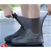 NONE 1 paio di copriscarpe impermeabili in silicone, stivali da pioggia in gomma resistente ai labbra, copriscarpe, accessori per giornate di pioggia all'aperto