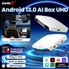 Carlinkit Android 13 UHD Tv Box Qualcomm 8 Core Android Auto CarPlay Adattatore wireless Supporto multimediale online Uscita video HD 4K