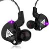 QKZ Originale QKZ AK6 In Ear Auricolare 6 Unità Driver Dinamica Cuffie Con Microfono Stereo Sport HIFI Subwoofer Auricolare Monitor Auricolari