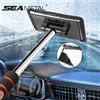 SEAMETAL Spazzola antiappannante per parabrezza anteriore per auto Manico lungo telescopico Spazzole per pulizia vetri per uso domestico per auto Strumento per la rimozione della polvere