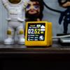 GeekMagic Super Cool Mini Stazione Meteo Digitale WiFi da Scrivania con Schermo LCD IPS, Gadget Decorativo