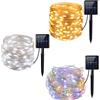 OKAL RED EAST 7M/12M/22M/32M LED Solar String Fairy Lights Outdoor Path Ghirlande Lampada Patio Impermeabile Natale Matrimonio Giardino Lampioni