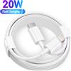 NNBILI Cavo caricabatterie rapido da 20 W PD USB a illuminazione USB C per Apple iPhone 14 13 12 11 Pro Max X XR Plus Linea di sincronizzazione dati iPad