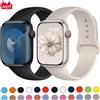 RWBANDS Cinturino in silicone per cinturino Apple Watch 46mm 44mm 45mm 40mm 41mm 42-38mm 49mm braccialetto sportivo serie iwatch 11 10 9 8 7 6 5 SE Ultra3