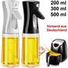 NONE Spray per olio da cucina - Bottiglia dispenser di olio d'oliva Spruzzatore Nebbia-Aceto di olio riutilizzabile per uso alimentare, Bottiglia spray Accessori da cucina