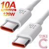 Maerknon Cavo da 10A da tipo C a tipo C 120W Caricatore per telefono con ricarica super veloce Cavo dati USB C per Samsung Xiaomi Huawei Cavo di ricarica rapido
