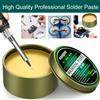 NONE Flusso di pasta saldante 100g/500g/30g Pasta di colofonia Flusso di saldatura per saldatura Circuito elettronico Riparazione Pasta saldante Liquido