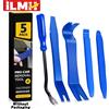 iLMH Set di attrezzi manuali per auto iLMH, kit di smontaggio auto, strumento per riparazione stereo, strumento per riparazione DVD, strumento per rimozione cruscotto, strumento per pannelli interni in