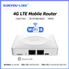 XUNYOU-LINK Router 4G LTE WiFi 6 Modem scheda SIM Supporto 32 Connessioni dispositivo Router wireless mobile Interfaccia Typc-C per Asia Africa Europa