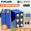 POWLAND Batteria LiFePO4 POWLAND 3.2V 100Ah 150Ah 300Ah al Litio Ferro Fosfato per Modifiche Batterie Auto 4S 12V 24V 3C con Perno M6