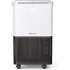 SHINCO Deumidificatore Elettrico, 10 L, Deumidificatore per ambienti con Sensore di Umidità, per 45 m3 (15 m2), Risparmio Energetico, Tubo Di Scarico
