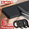 NONE Cuscinetti per mobili antiscivolo Protezioni per gambe per mobili in gomma autoadesiva Protezioni per pavimenti resistenti per sedie Tavoli Divani Pavimenti